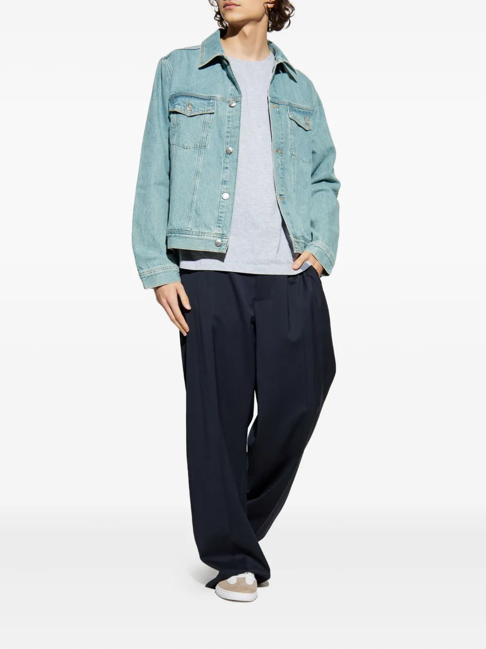 ETRO cotton T-shirt - Grijs