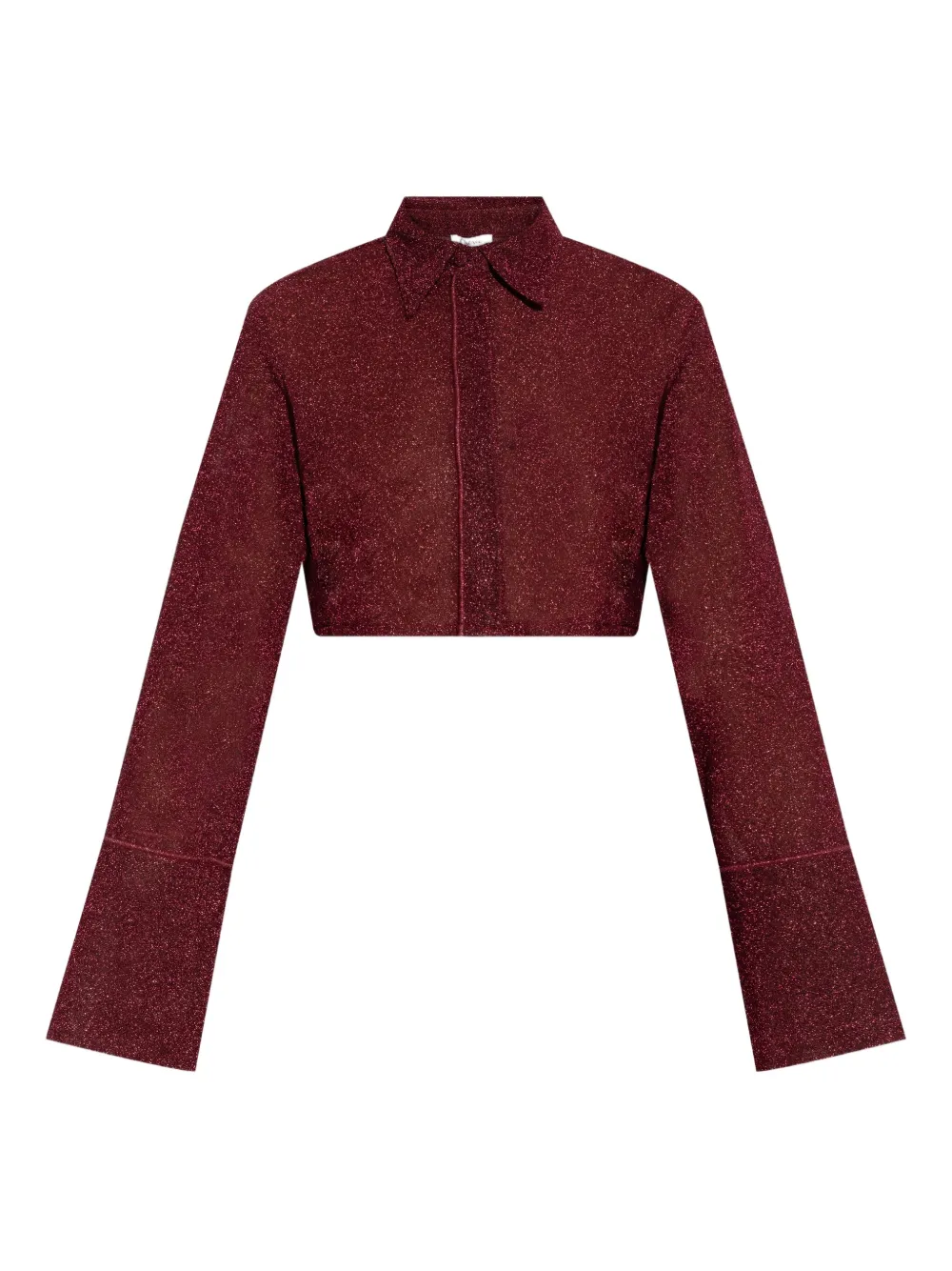 Oseree Lumière Cropped Shirt