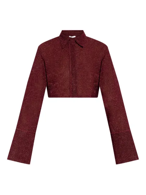 Oséree Lumière cropped shirt