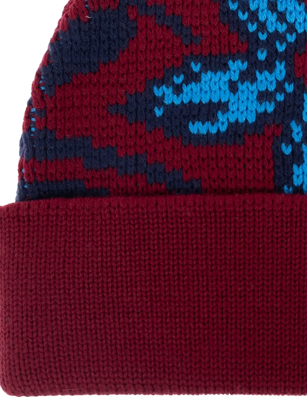 ETRO floral-pattern beanie - Rood