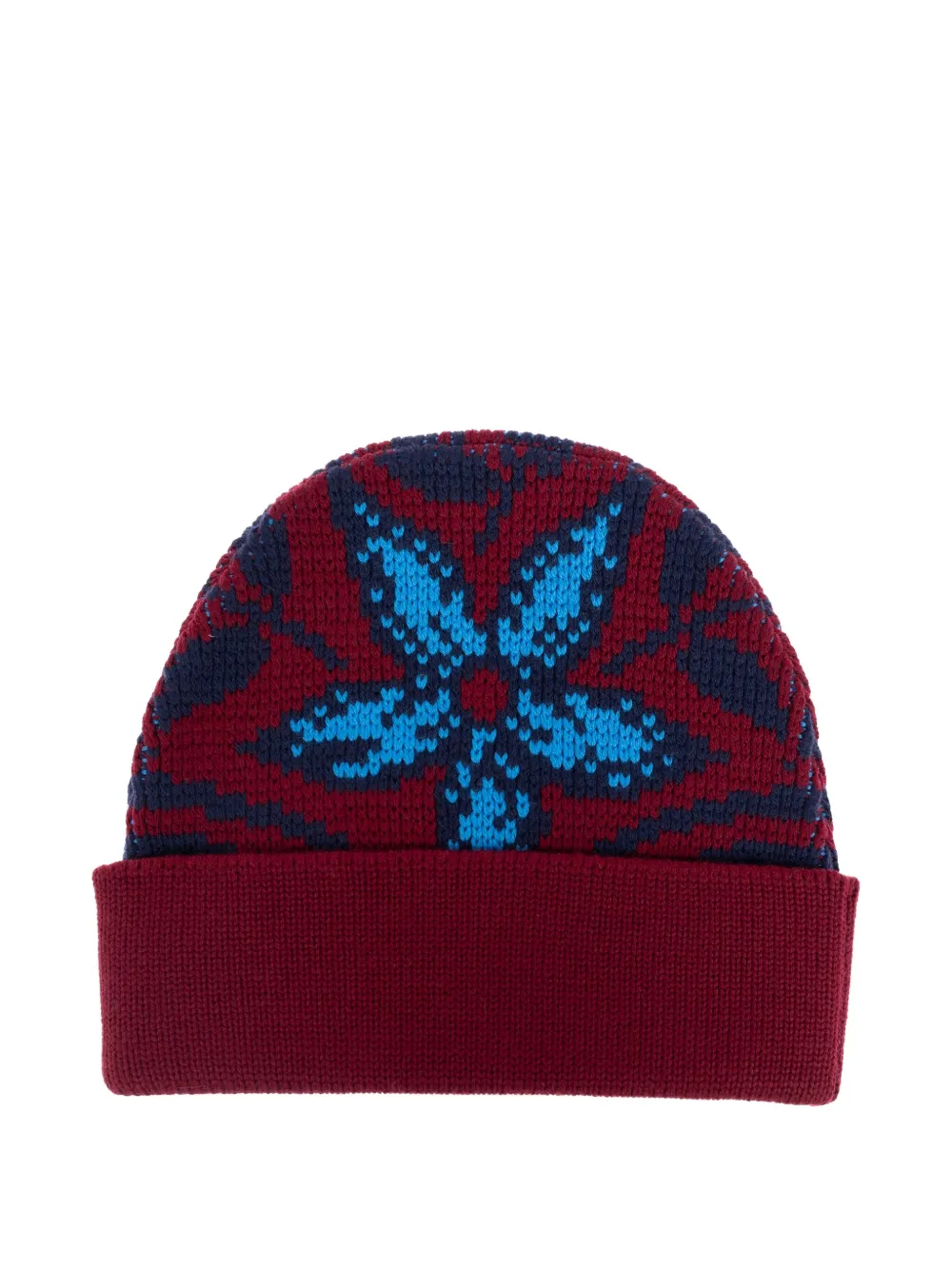 ETRO floral-pattern beanie Rood