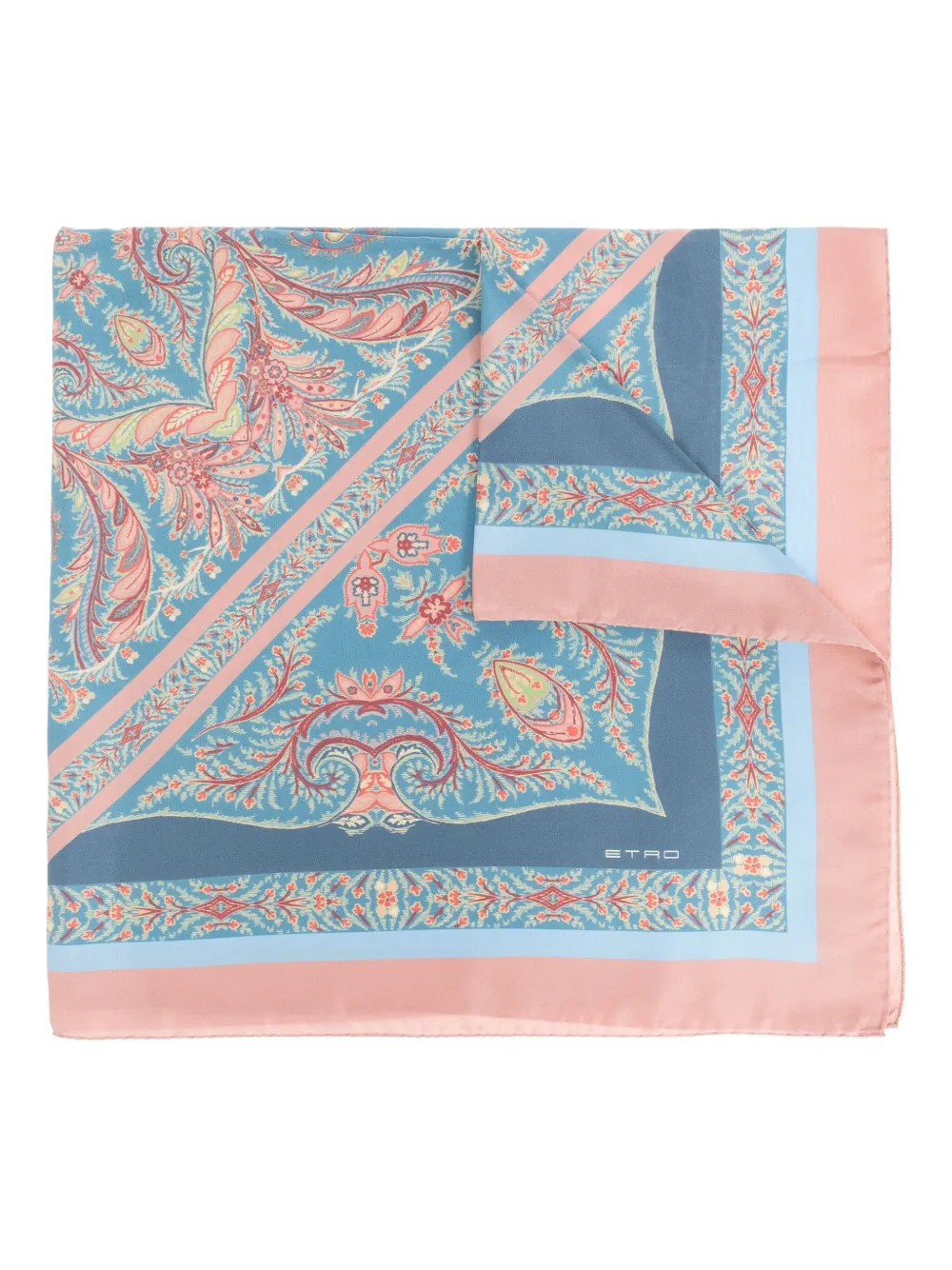 paisley-pattern scarf