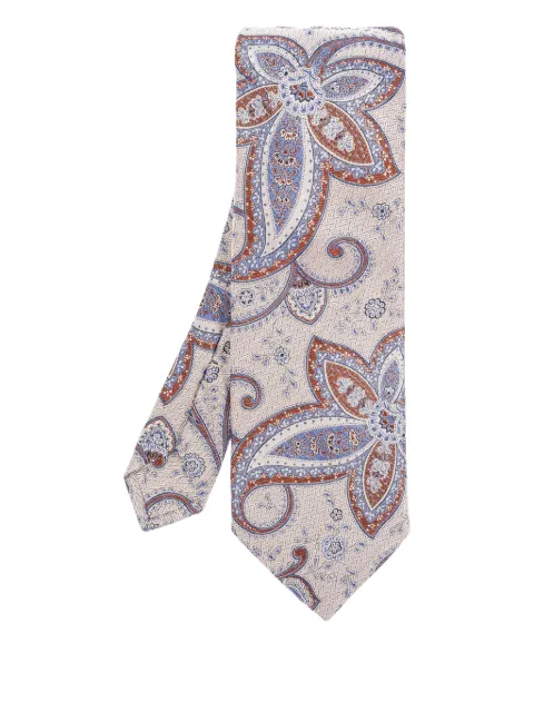 ETRO paisley-print tie