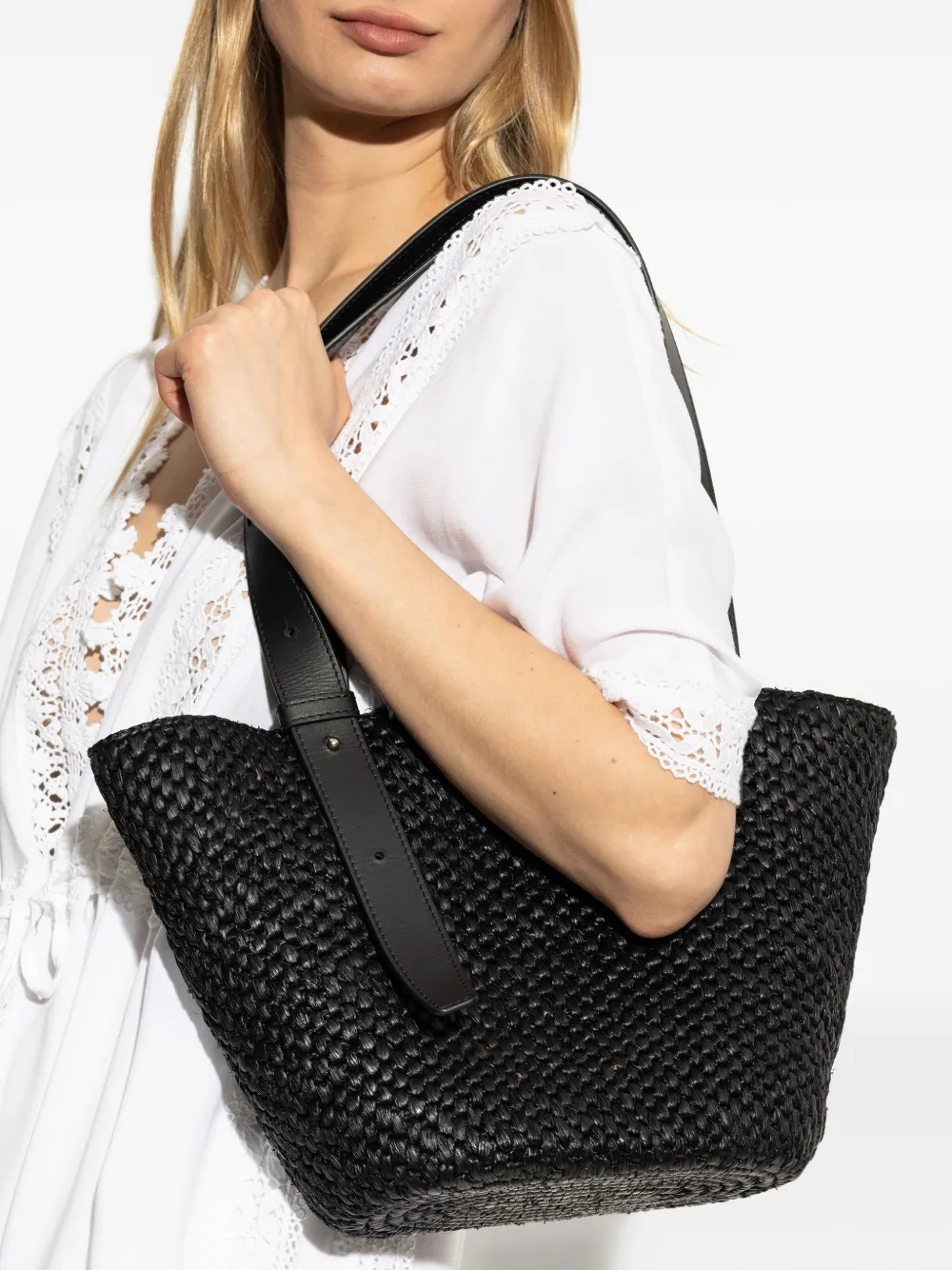 LIE STUDIO Bianca shoulder bag - Zwart
