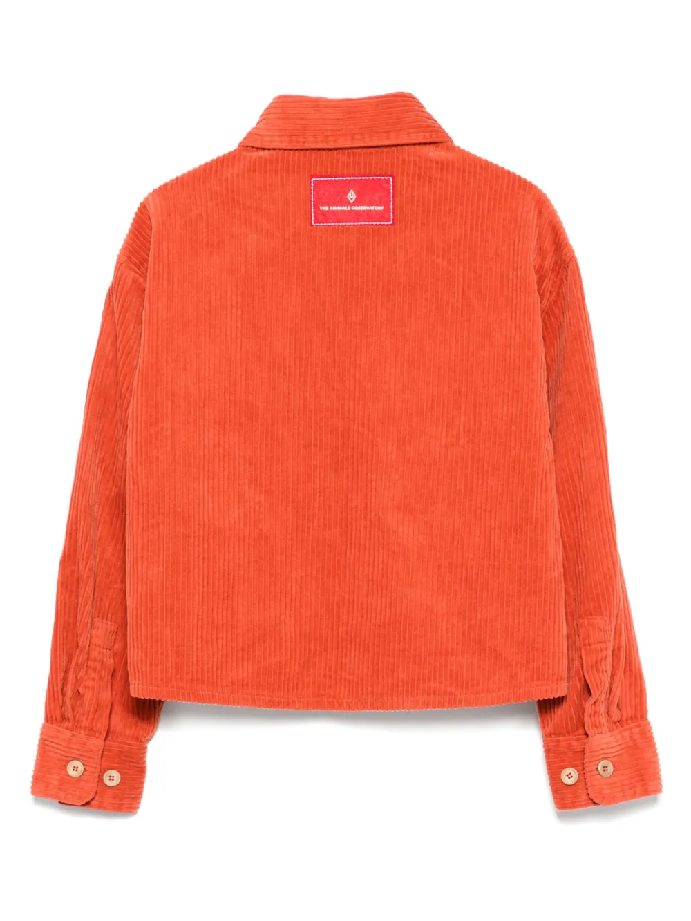 The Animals Observatory Corduroy Jacket In Red