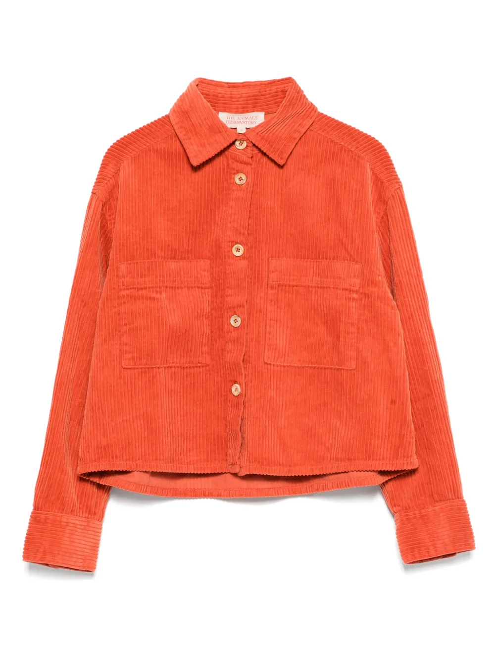 The Animals Observatory Corduroy Jacket In Red