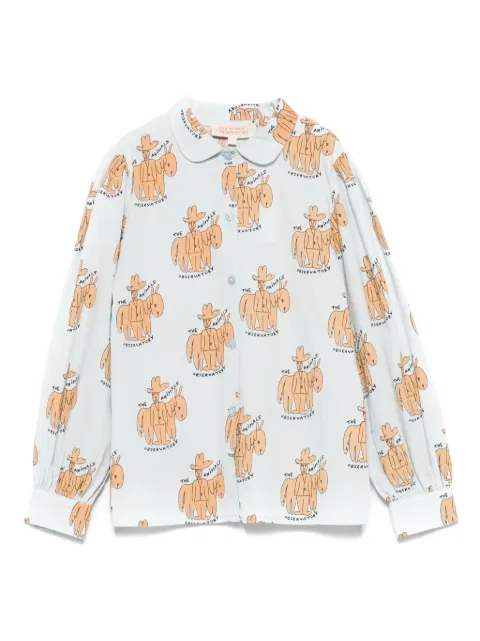 The Animals Observatory graphic-print shirt