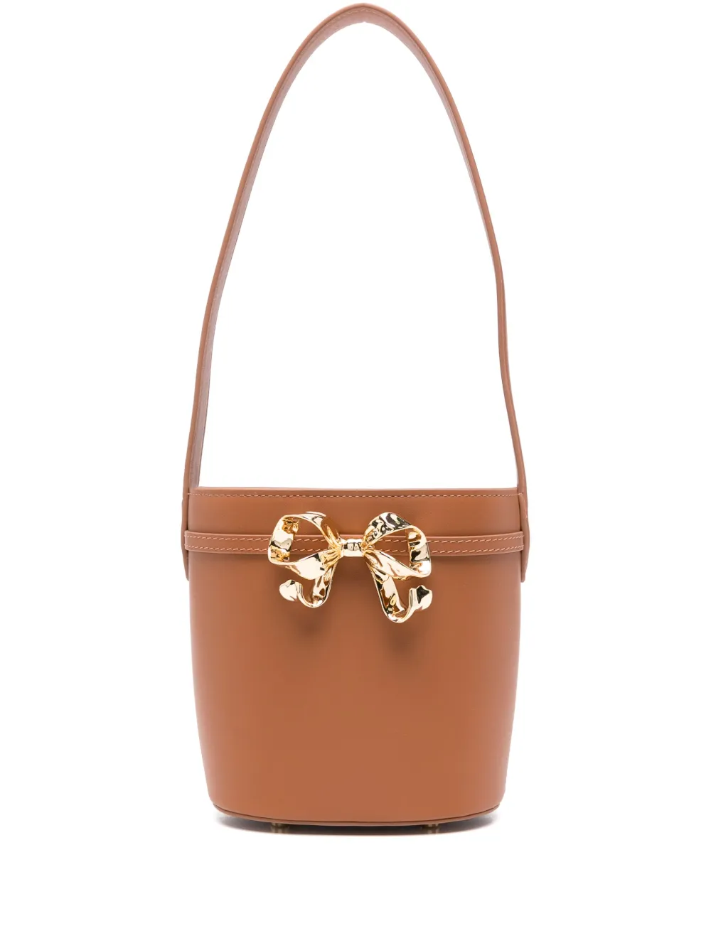 Self-Portrait Kids The Bow bucket bag | Brown | Image 1