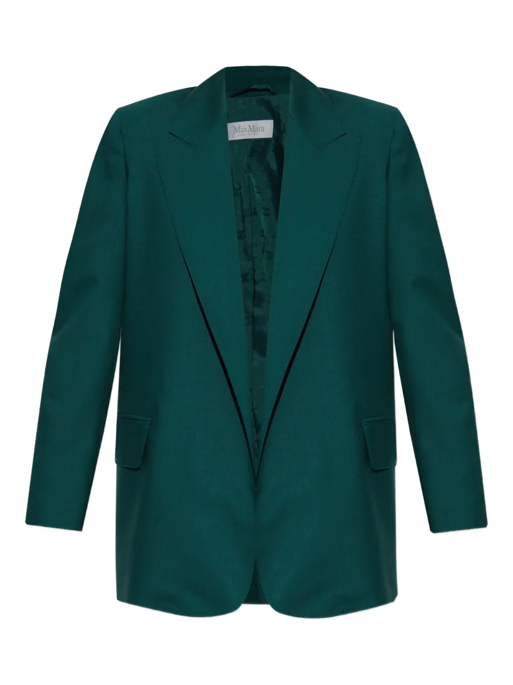 Max Mara blazer con cinturón | verde | Image 1