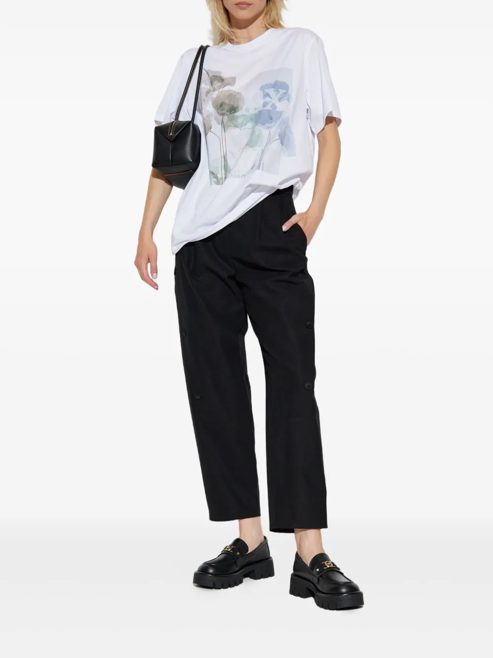 Max Mara floral-print T-shirt | T-Shirts & Jersey Shirts | Image 2