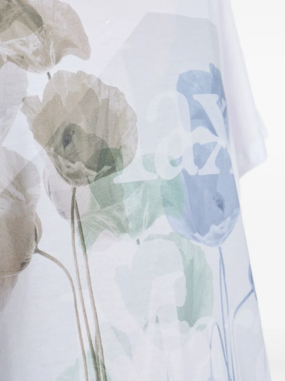 Max Mara Sequoia Printed T-shirt In White