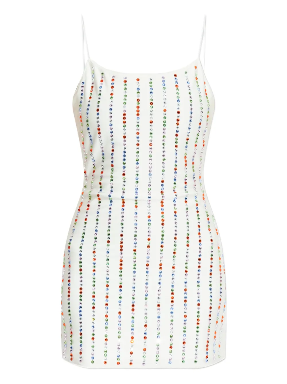 Oséree rhinestone-embellished minidress | White | Image 1