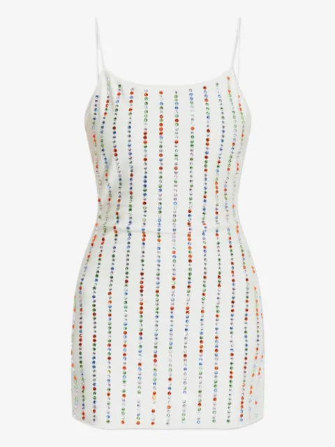 Oséree rhinestone-embellished minidress