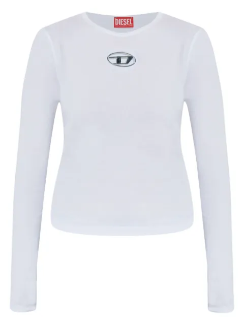 Diesel T-Uncutie long-sleeve logo T-shirt