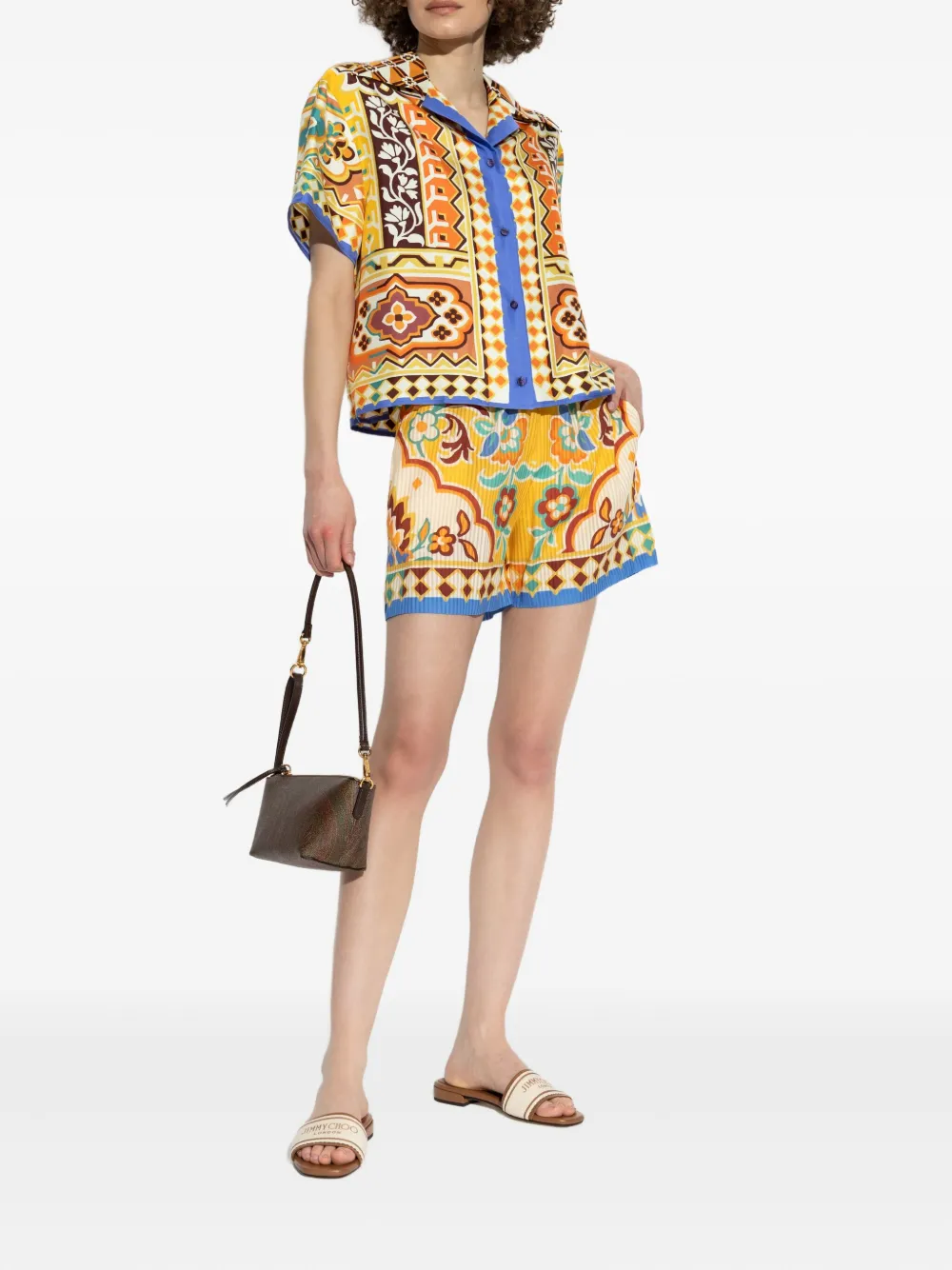 ETRO shorts con estampado floral | Shorts | Image 2