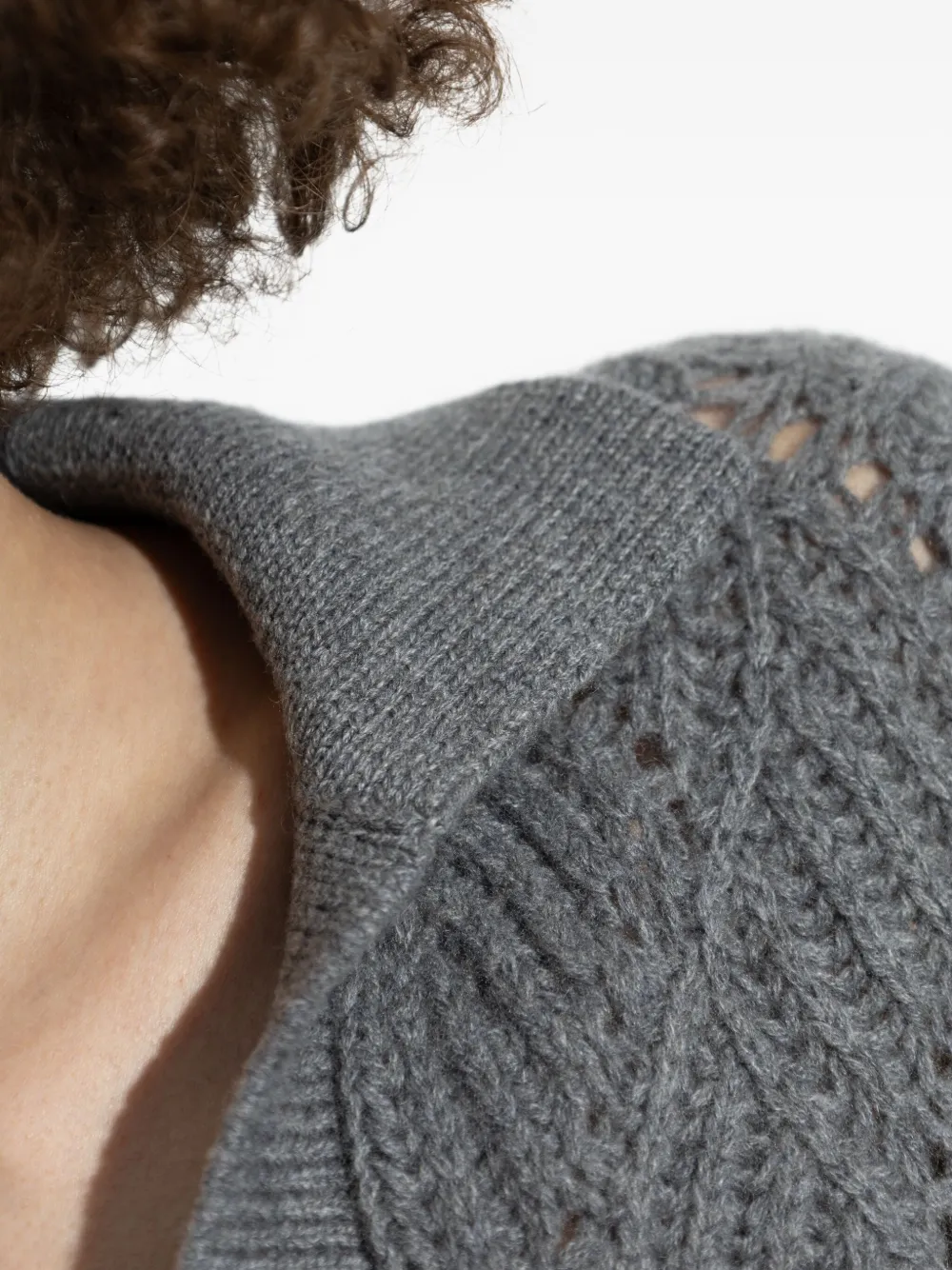 ETRO Kasjmier sweater Grijs
