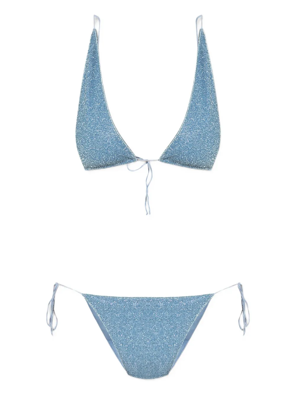 Oséree glitter-detailing bikini | Blue | Image 1