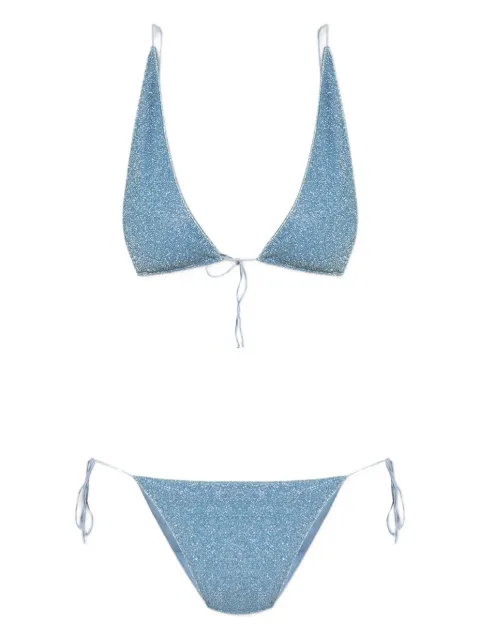 Oséree glitter-detailing bikini