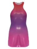 Oséree gradient shimmer mini dress - Pink