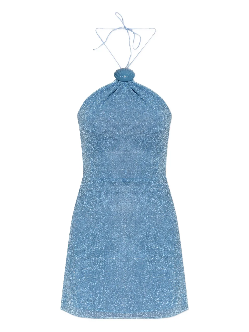 Oséree halter-neck mini dress