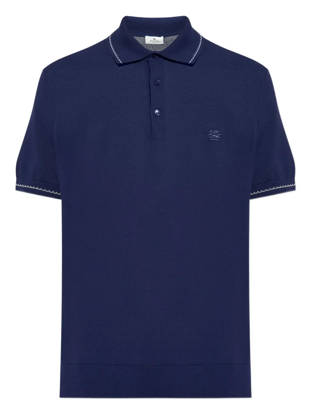 polo shirt with contrast collar