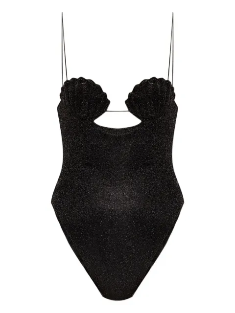 Oséree shell-embellished swimsuit