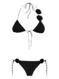 Oséree Lumière Rose bikini - Black