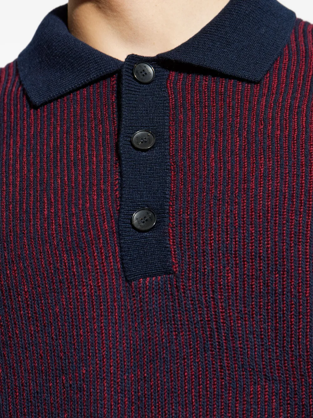 ETRO Wollen poloshirt Rood