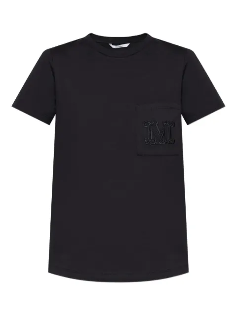 Max Mara logo-embroidered T-shirt