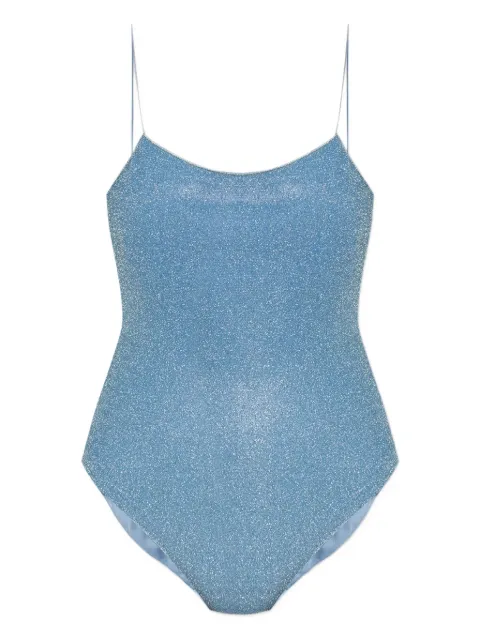 Oséree glitter-detailing swimsuit