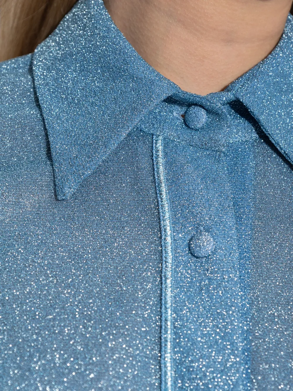 Oseree Shirt With Wide Sleeves