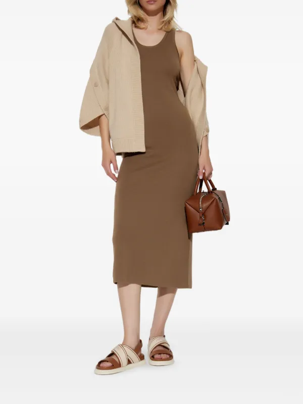 Max Mara Aceri Virgin Wool Long Dress - Beige Max Mara Aceri Virgin Wool Long Dress - Beige