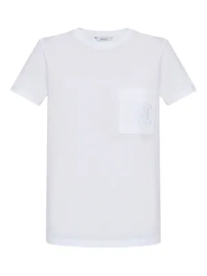 Miu Miu ロゴ Tシャツ | ホワイト | FARFETCH JP