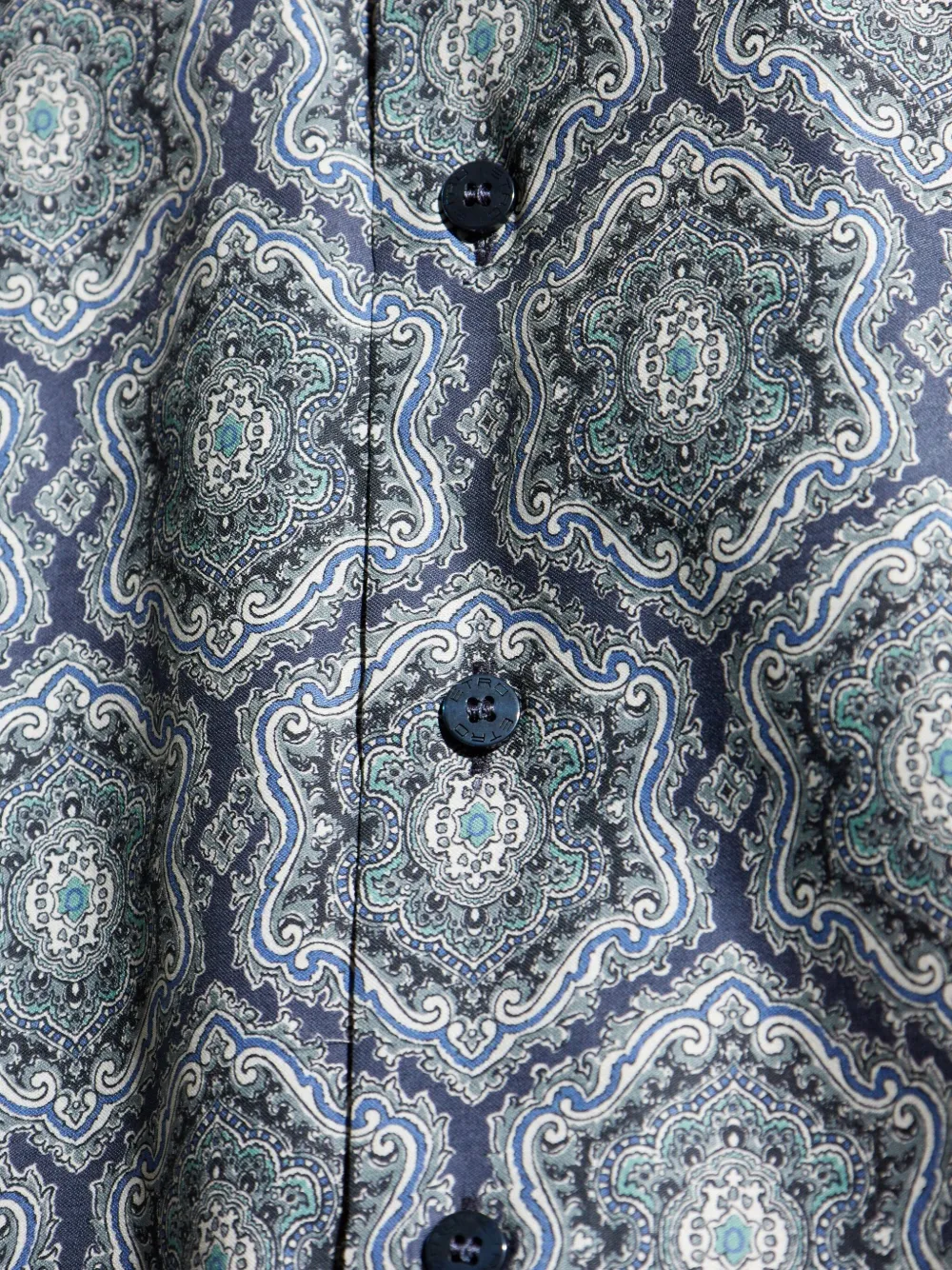 ETRO Overhemd met geometrische print Blauw