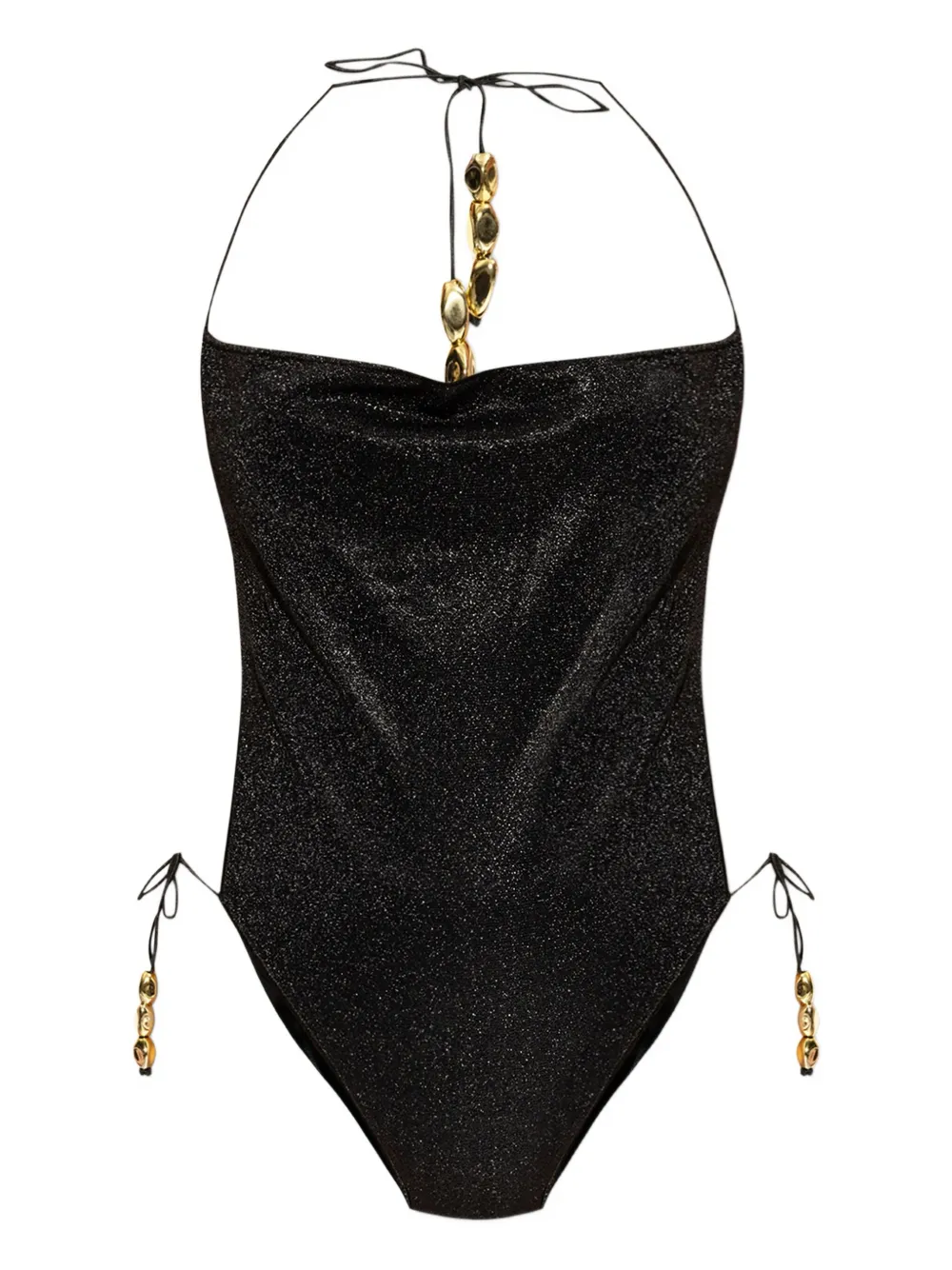 Oséree glitter-detailing swimsuit