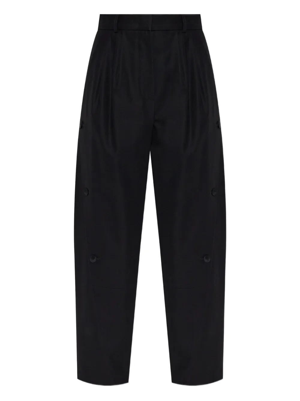 Max Mara Pantaloni con piega - Nero