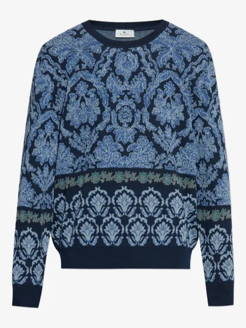 ETRO floral-pattern sweater