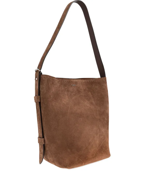 Max Mara Archeti スエード ショルダーバッグ | ニュートラル 