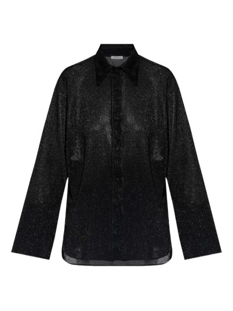 Oséree sparkling button-up shirt