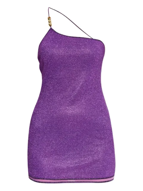 Oséree Lumière asymmetric mini dress