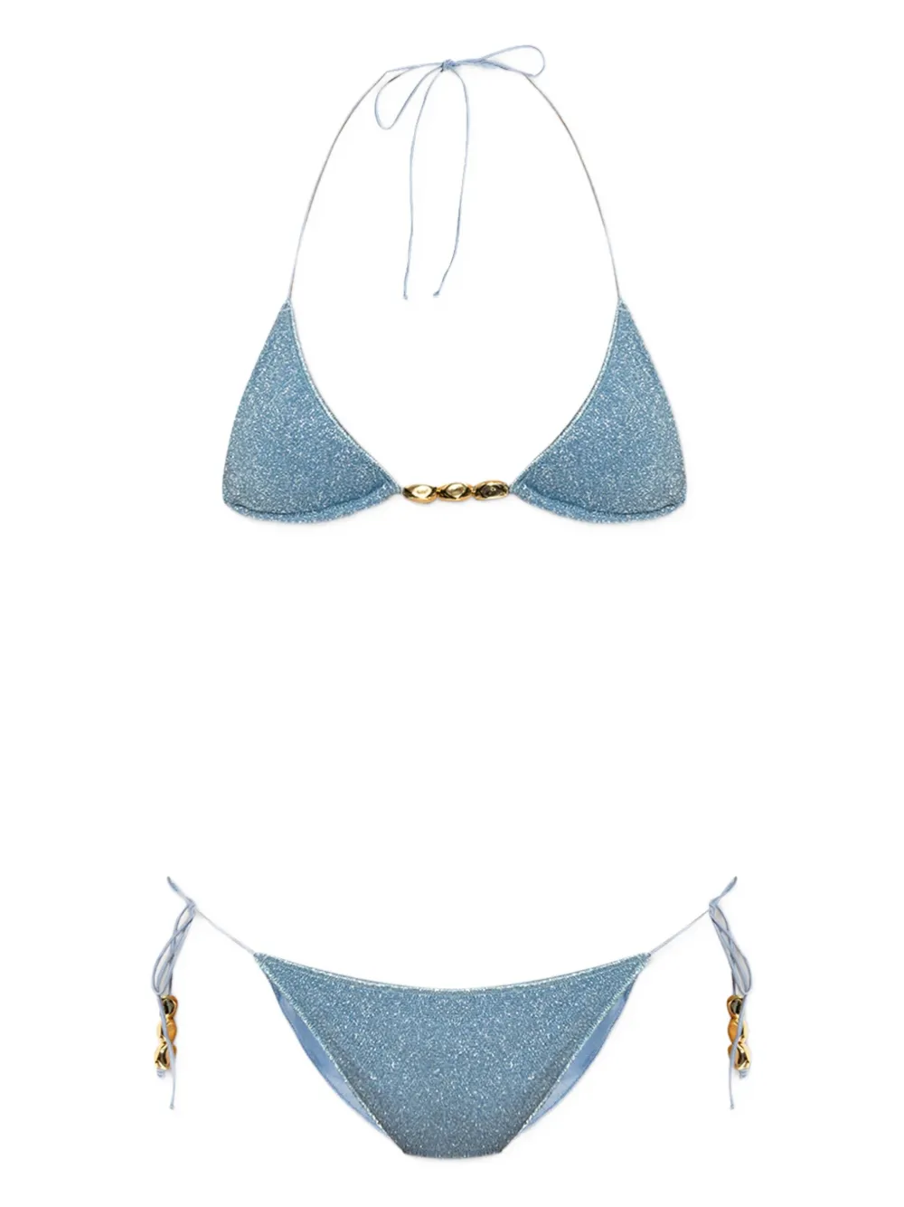 Oséree glitter-detailing bikini | Blue | Image 1