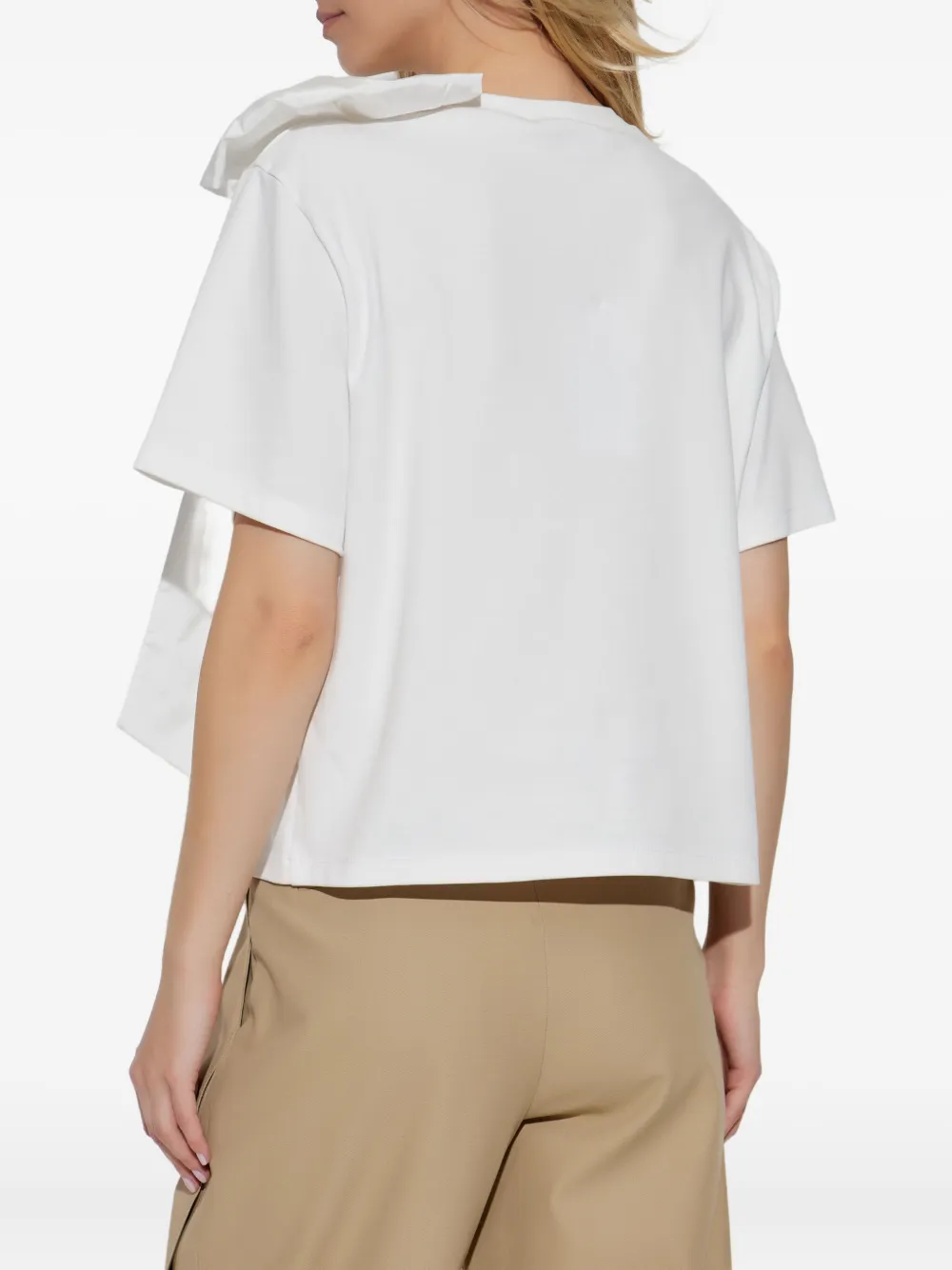 Max Mara Colle T-shirt Wit