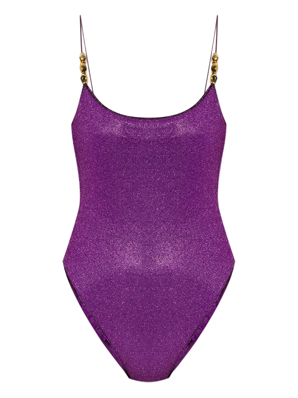 Oséree glitter-detailing swimsuit
