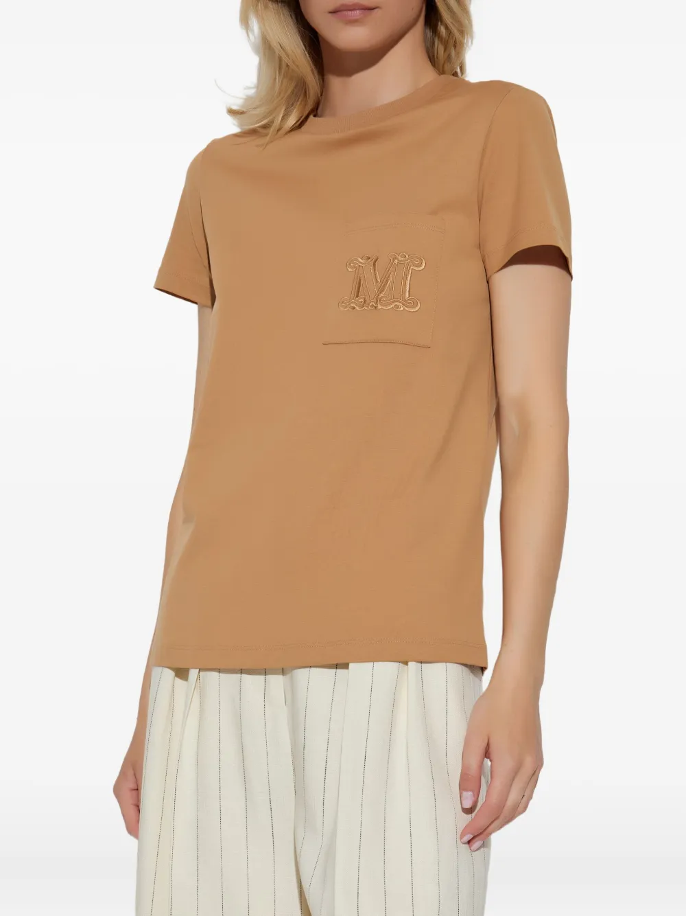 Max Mara Papaia T-shirt Bruin