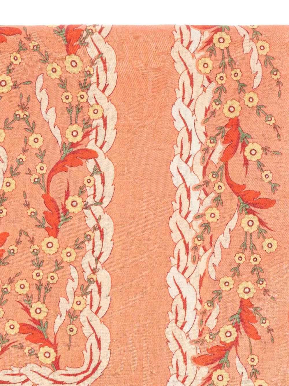 ETRO floral-print scarf - Oranje