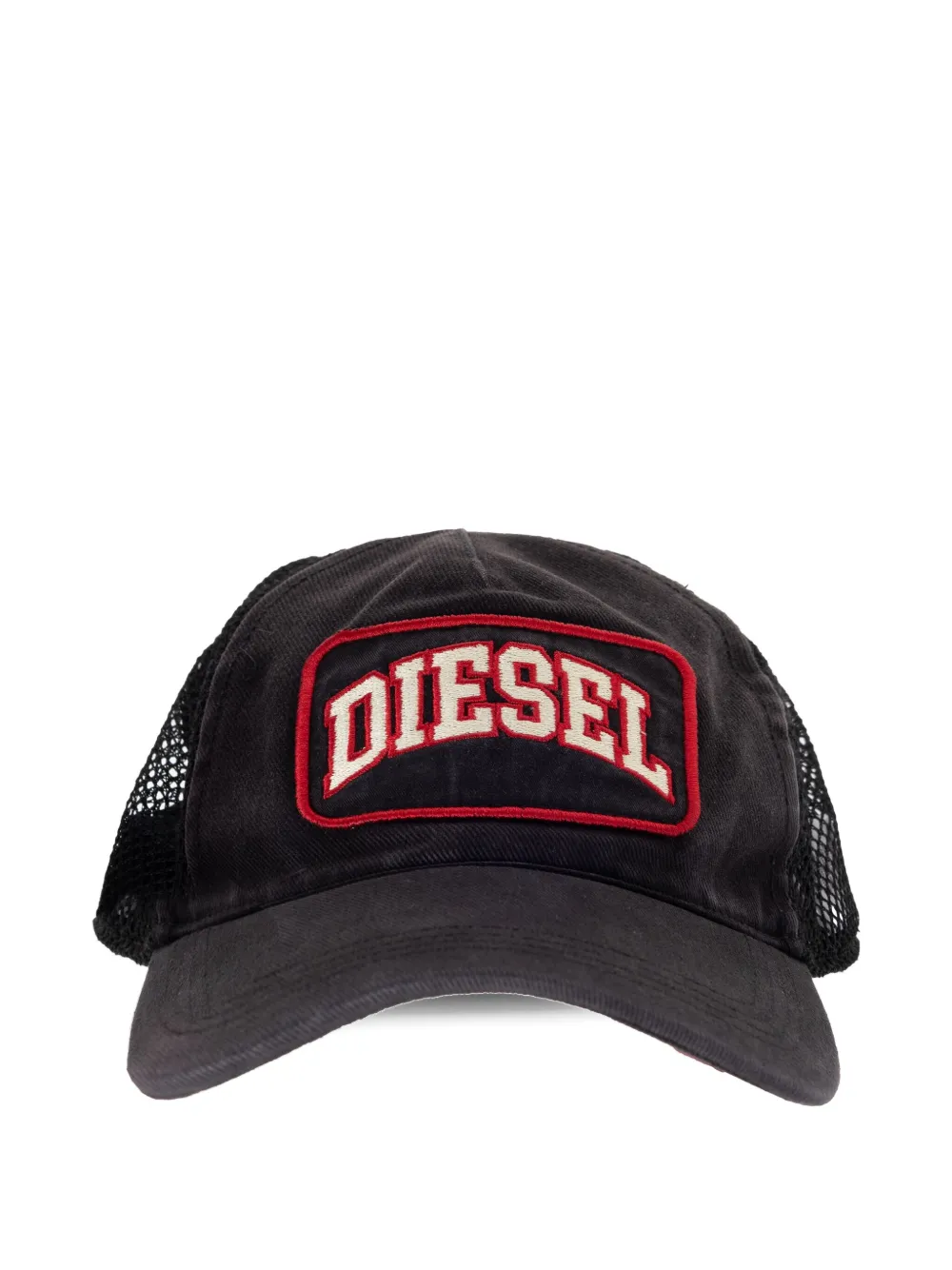 Diesel Meshy panneled cap | Black | Image 1