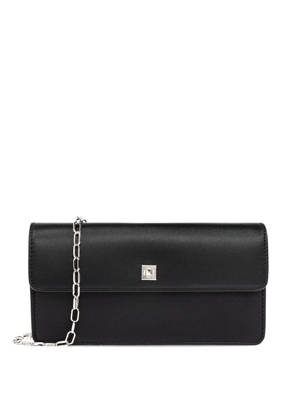 Max Mara Clutch Clutchy in pelle - Nero