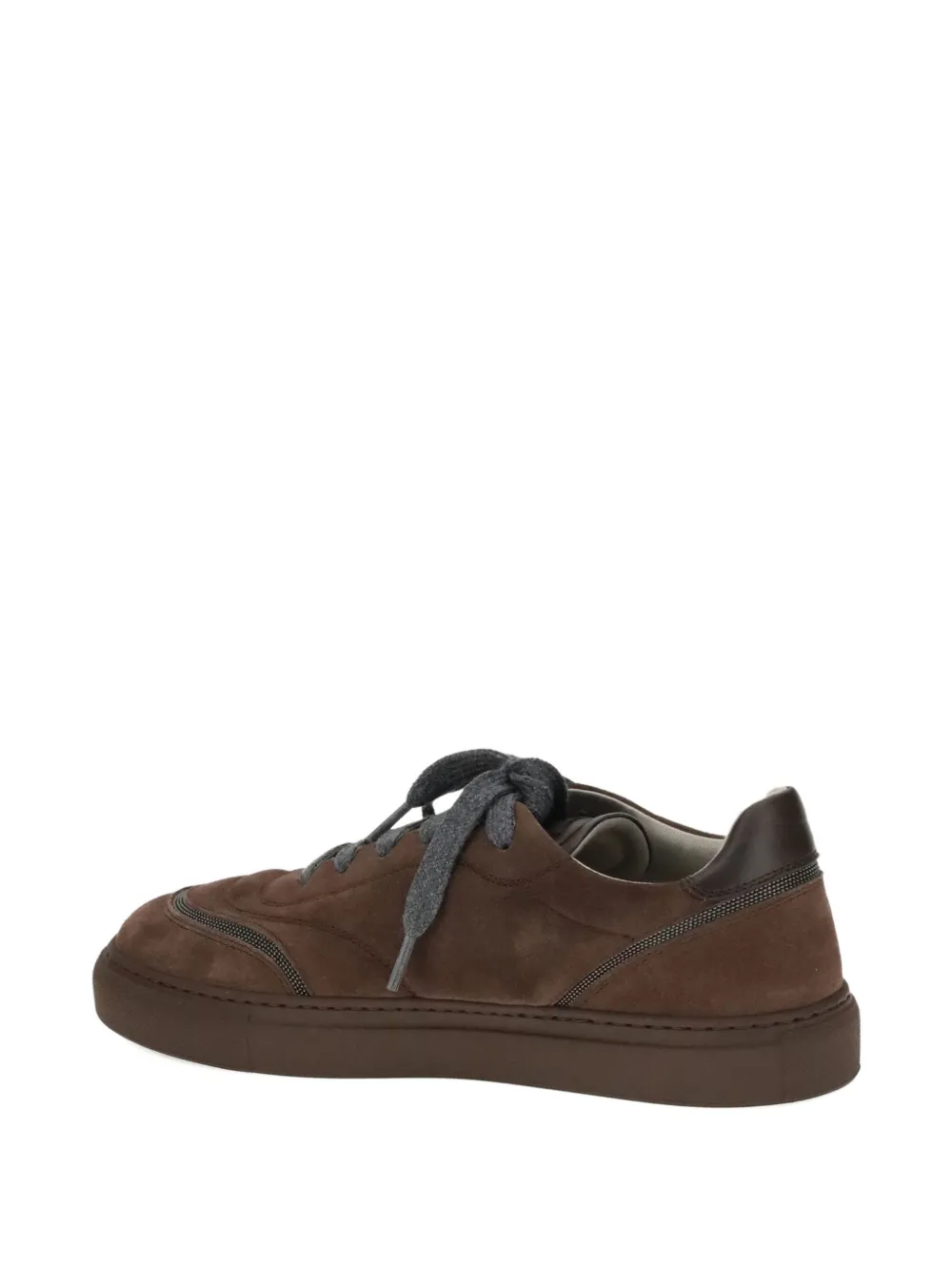 Brunello Cucinelli Monili chain detail sneakers Brown
