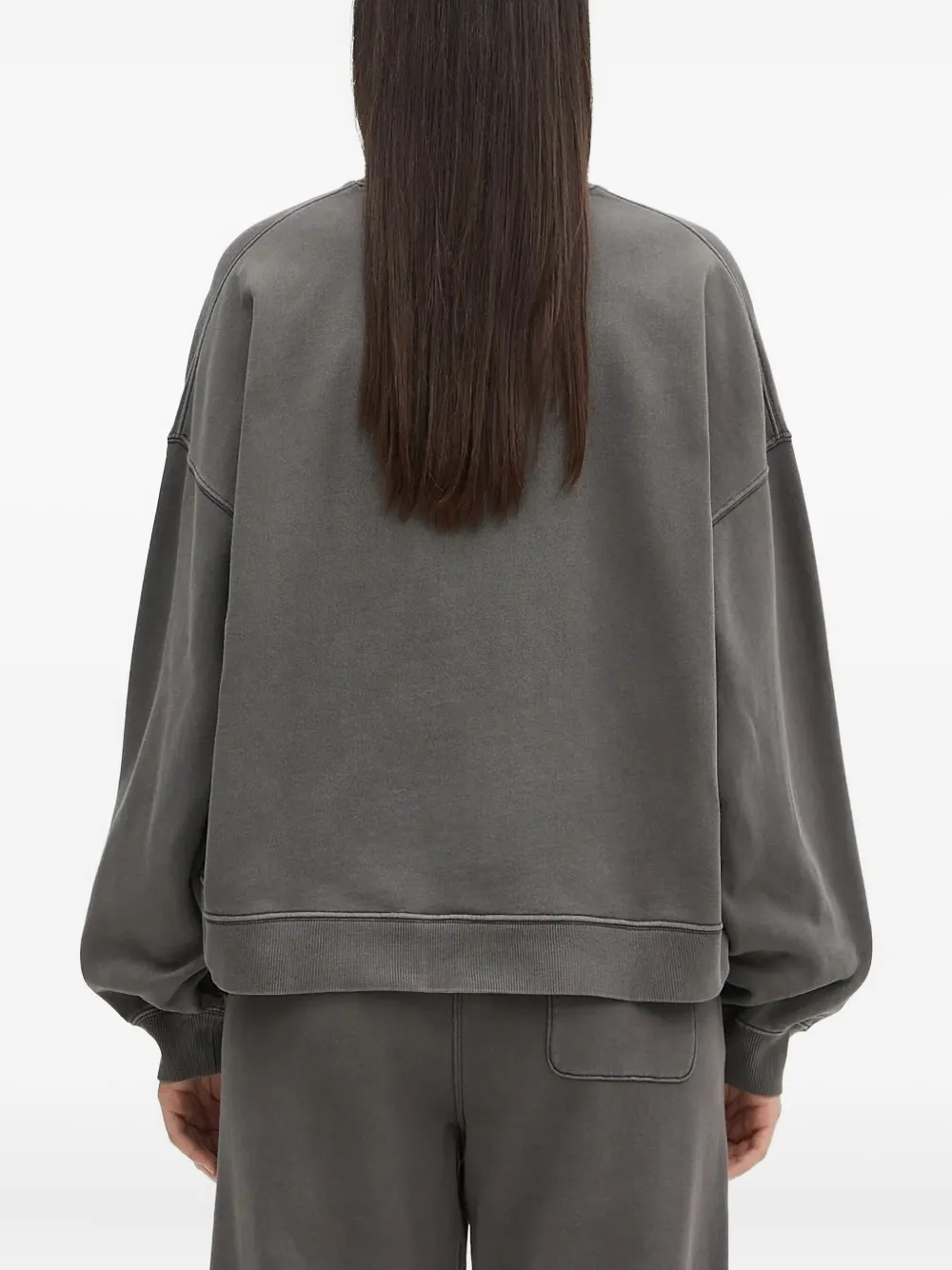 Carhartt WIP Benton sweater met geborduurd logo Zwart