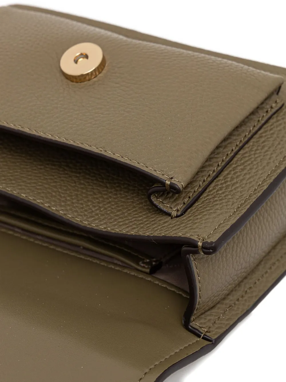 Michael Michael Kors Flap-front Chain-strap Bag In Green